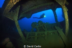 Reggio Messina wreck in Montgrí coast, near Medes Islands by David Carbo 